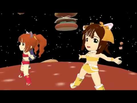 MMD NewComer ３頭身やよい、春香、千早でキラメキラリ