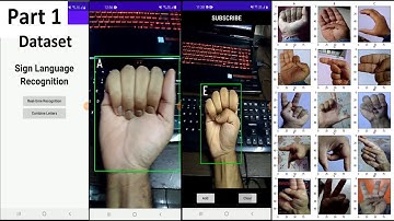 Sign Language Recognition Android App | TensorFlow Lite (GPU) | OpenCV | Dataset Part 1