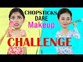 Chopstick Dare Makeup Challenge | DIYQueen