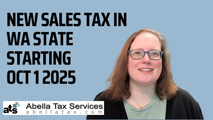 Important Sales Tax Changes in Washington State Starting October 1st