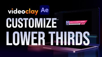 How to Customize Lower Thirds in After Effects (Beginner