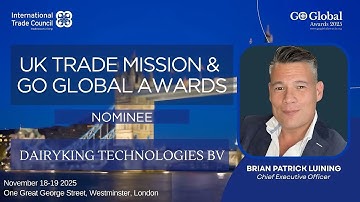 Dairyking Technologies BV Nominated in 2025 Go Global Awards