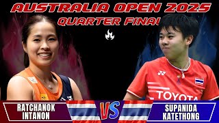 Download Lagu 🔥AMAZING TH🔥‼️Ratchanok INTANON (THA) VS Supanida KATETHONG (THA) Australian Open 2025 | HD 1080p MP3