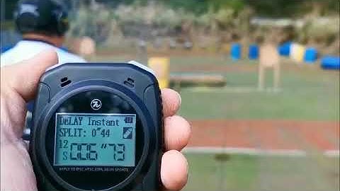 M1A2 shot timer for IPSC APSC 3GUNS