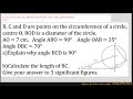 A Collection of Maths Problem Solving Questions:#407 (Circles)