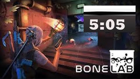Bone lab descent speed run!!￼ level 1!