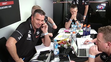 EXCLUSIVE: Draft night drama as historic live trade goes down | 2018 | AFL