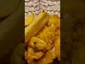 And if it's friday..it's fish and chips ! 🦈🍟