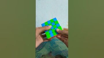 Checkerboard pattern in 5x5 Rubik