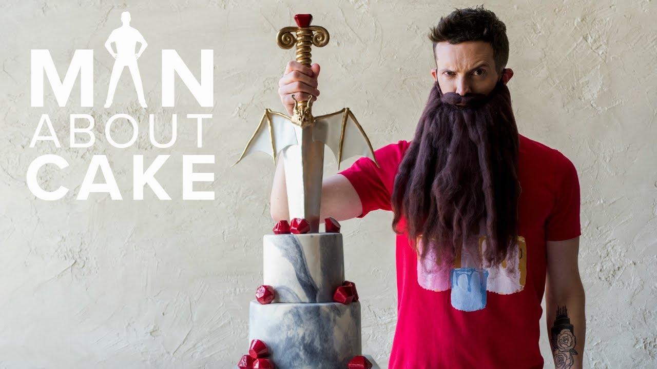 minecraft sword blocking (*NOT) Game of Thrones Dragon Cake 👑 | Man About Cake with Joshua John Russell