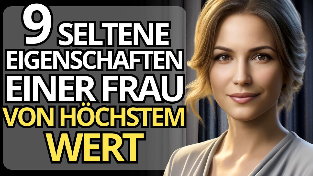 9 Merkmale einer FRAU von HÖCHSTEM WERT | Stoizismus