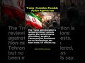 Trump Administration Considers Possible Action Against Iran #trump #iran #iranprotests #usnews