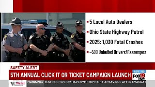 5th annual Click it or Ticket campaign launch