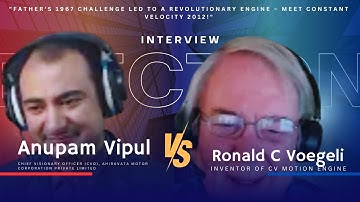 Exclusive Interview: Ronald C. Voegeli – Inventor of the Revolutionary CV Motion Engine! | Ahiravata