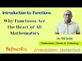 An Introduction to Functions: The Foundation of Mathematical Thinking