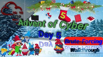 TryHackMe! Advent of Cyber 2022 day 5 [ Brute-Forcing ] | walkthrough with @LegendSpam #tryhackme