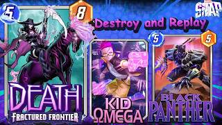 Another Death Fracture Frontier Experiment with Black Panther | Marvel Snap Deck Highlight