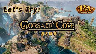Let's Try: Corsair Cove Demo - Hoist the Black! - Pirate City Builder Gameplay - Steam Next Fest