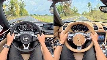2025 Mazda MX-5 35th Anniversary vs. 981 Porsche Boxster - The $36k Question