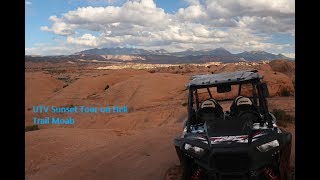 Moab Hell's Revenge UTV Sunset Tour September 2017