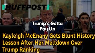 Kayleigh Mcenany Gets Blunt History Lesson After Her Meltdown Over Trump Ranking Yt News