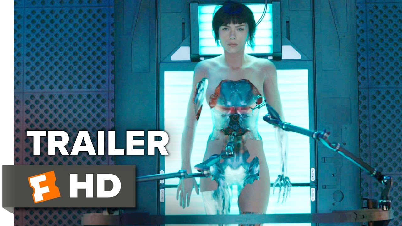 Ghost in the Shell Official Trailer 1 2017   Scarlett Johansson Movie