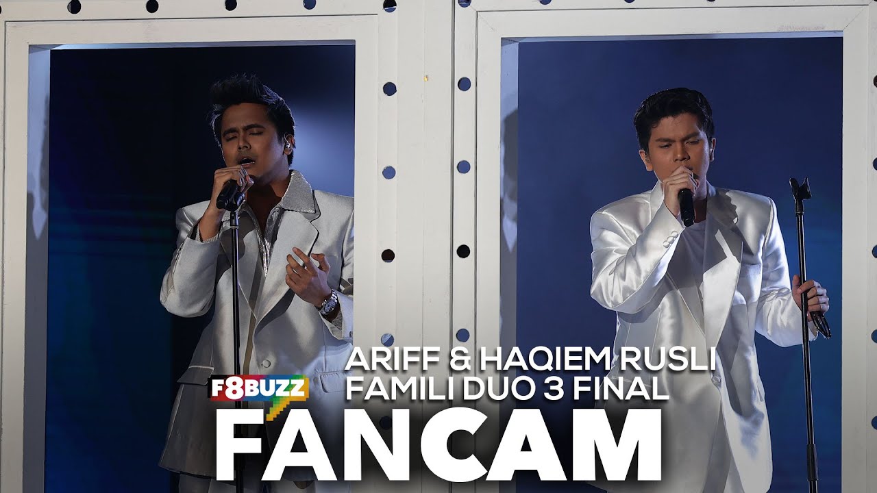 Ariff Bahran & Haqiem Rusli • BERIBU SESALAN • Famili Duo 3 • F8Buzz FanCam