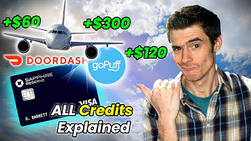 Chase Sapphire Reserve: All Credits Explained