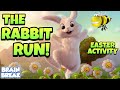 Rabbit Run and The Golden Egg - Fitness Activity // Easter Chase