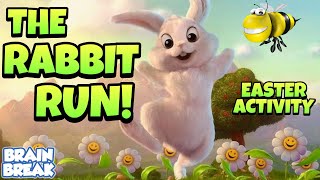 Rabbit Run | Easter Brain Break | Spring Activity Resimi