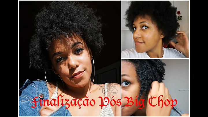 FINALIZAO PS BIG CHOP  CABELO CRESPO ANTES DE FAZER O CRONOGRAMA CAPILAR