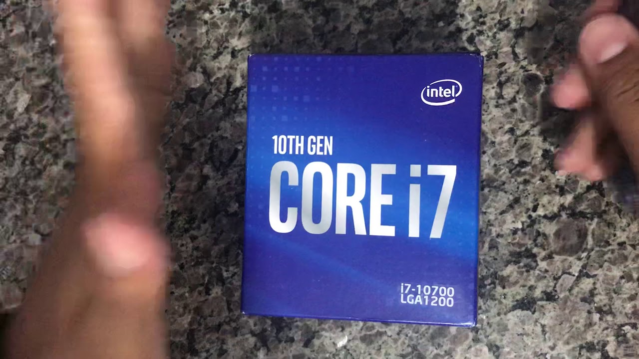 Unboxing Intel Core i7 10700 Processor | MY GAMER PC IS SLOWLY