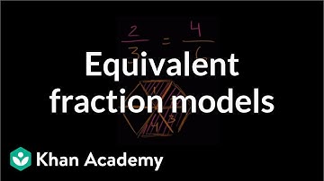 Equivalent fraction models | Fractions | 3rd grade | Khan Academy