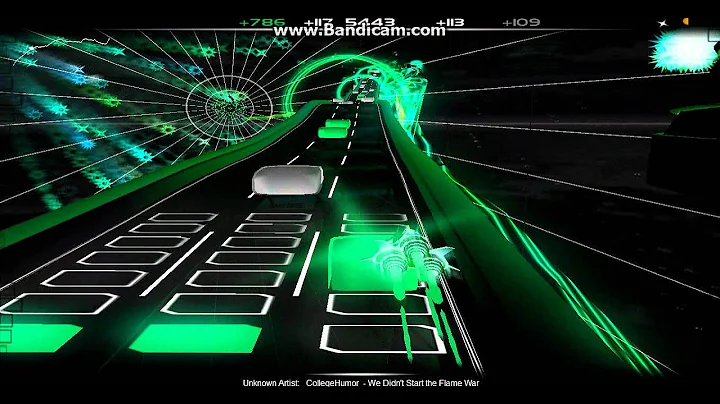 Audiosurf (CollegeHumor  - We Didn't Start the Flame War)