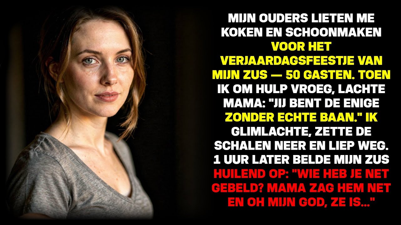 Ouders bespotten me werkloos, maakten me meid – Tot $240K contract tijdens feest kwam.