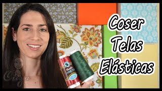 ✂ ¿Cómo coser telas elásticas con máquina overlock?