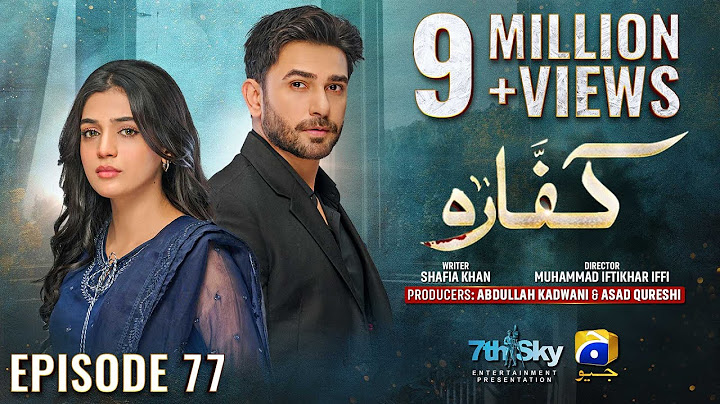 Kaffara Episode 77 - [Eng Sub] - Ali Ansari - Laiba Khan - Zoya Nasir - 6th October 2024