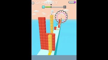 Cube Surfer 🏄‍♀️🌊🏂 Game All Levels Walkthrough Gameplay iOS,Android Update Level New Videos #shorts
