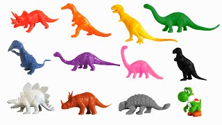 Learn about colors with your favorite dinosaurs! red, yellow, and
orange triceratops, tyrannosaurus rex, apatosaurus more! featuring
yoshi from the ...