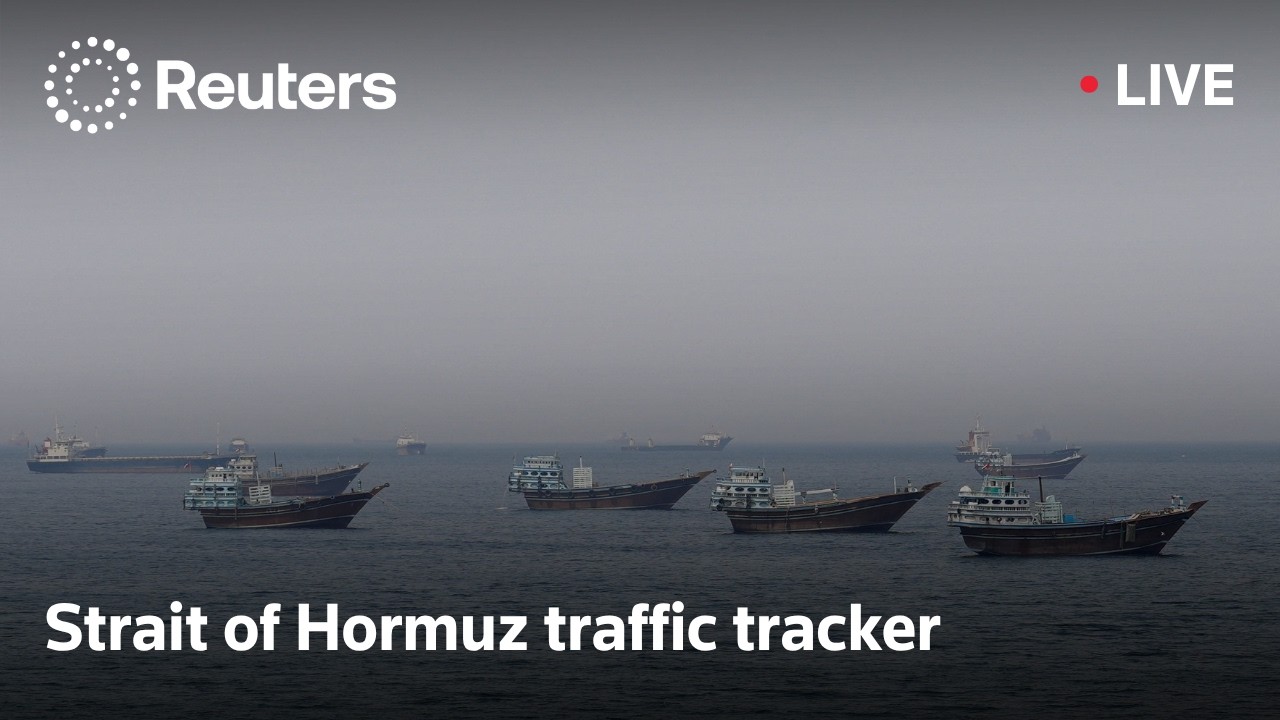 LIVE: Strait of Hormuz traffic tracker