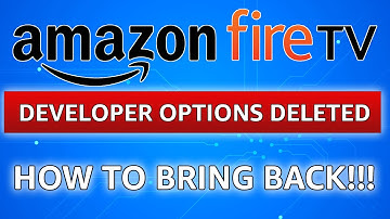 Fire TV Devices | How to Enable Developer Options