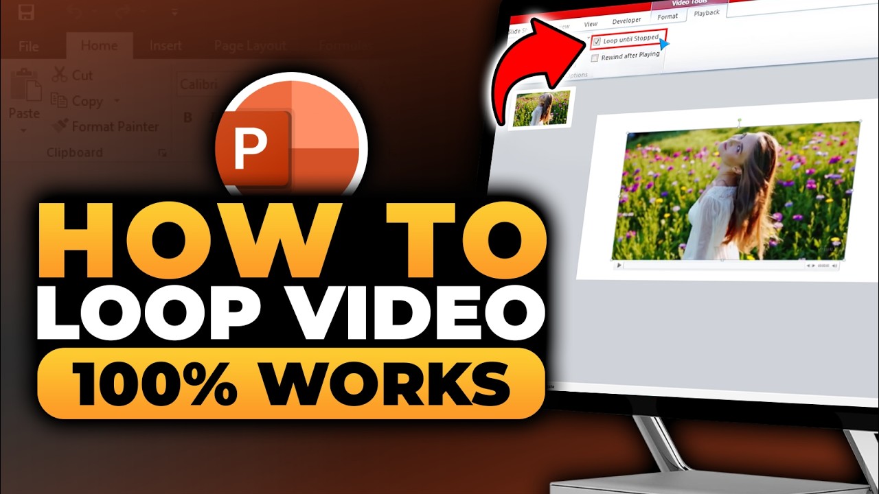 Loop Video In Powerpoint How To Loop a Video in PowerPoint (𝟮𝟬𝟮𝟲) | 100% WORKS | NO Yapping, To ...