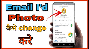 how to change gmail profile picture on android phone || Email id ka photo kaise change kare