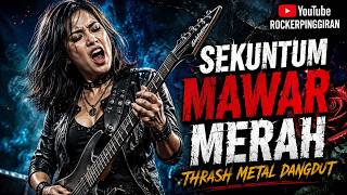 SEKUNTUM MAWAR MERAH – ELVY SUKAESIH | THRASH METAL DANGDUT COVER | ROCKER PINGGIRAN 🤘🔥