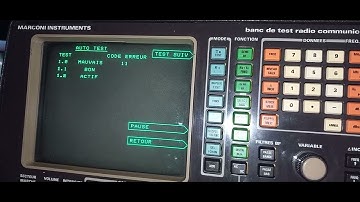 MARCONI 2955A FAIL SELF TEST