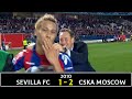 再【衝撃の25mブレ球FK】09-10 CL R16 2nd-Leg セビージャ vs CSKAモスクワ