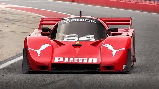 Group C Racing at Imola Circuit: Porsche 956, Jaguar XJR-11, Alba Buick Turbo, Nissan R90CK