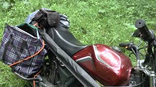 картинка: Поездка на природу на мопеде Альфа RM - 3.