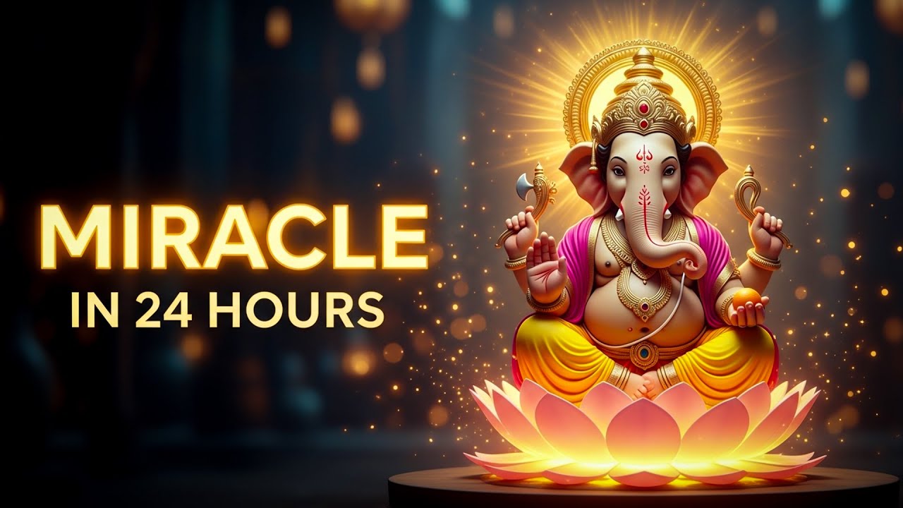 POWERFUL Ganesh Mantra to Manifest ANYTHING in 24 Hours | WORKS EVERY TIME