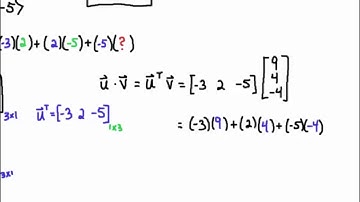 Dot (Scalar) Product from a Linear Algebra Perspective